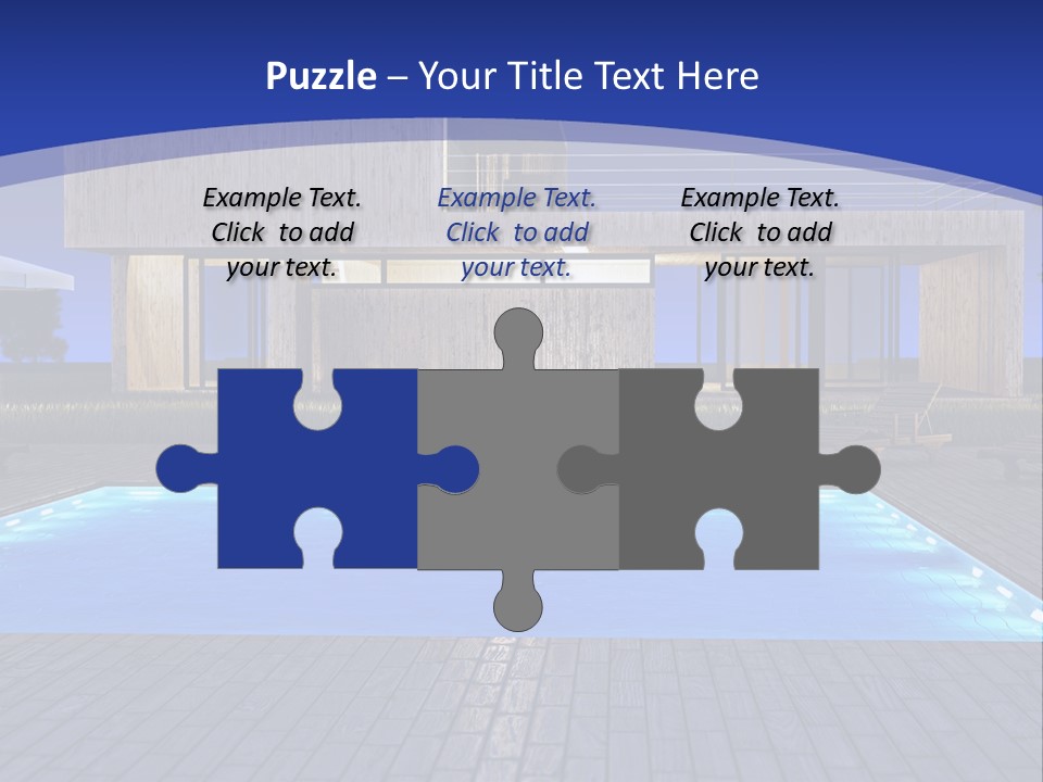 Architectonic Garden Architecture PowerPoint Template