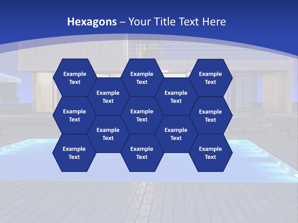 Architectonic Garden Architecture PowerPoint Template