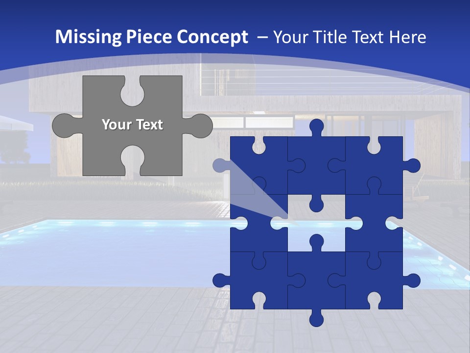 Architectonic Garden Architecture PowerPoint Template