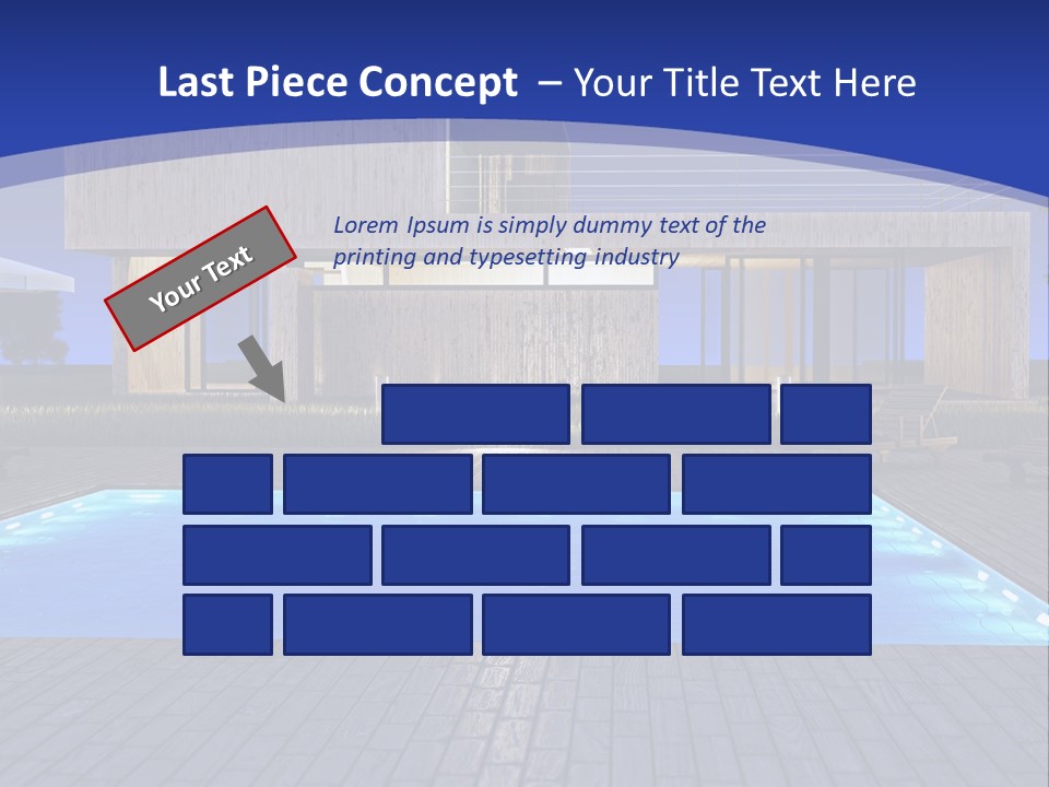 Architectonic Garden Architecture PowerPoint Template