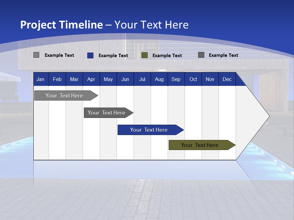 Architectonic Garden Architecture PowerPoint Template