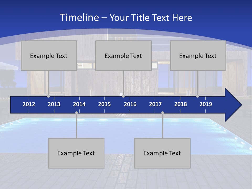 Architectonic Garden Architecture PowerPoint Template