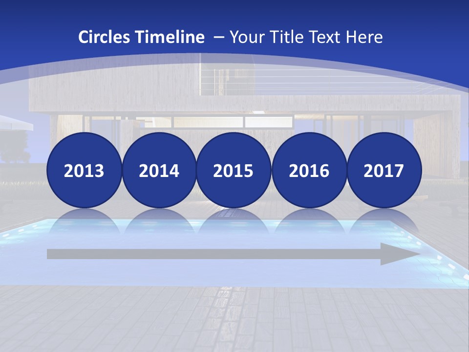 Architectonic Garden Architecture PowerPoint Template