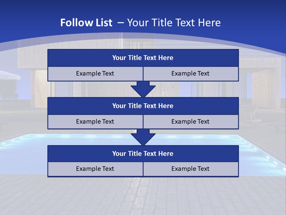 Architectonic Garden Architecture PowerPoint Template