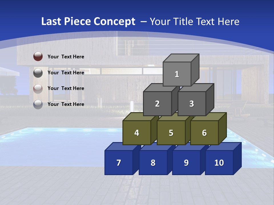 Architectonic Garden Architecture PowerPoint Template