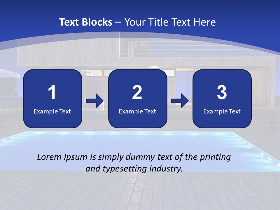 Architectonic Garden Architecture PowerPoint Template