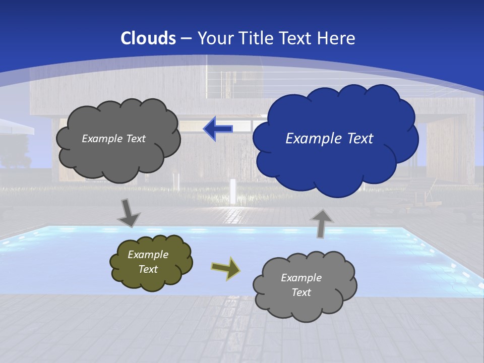 Architectonic Garden Architecture PowerPoint Template