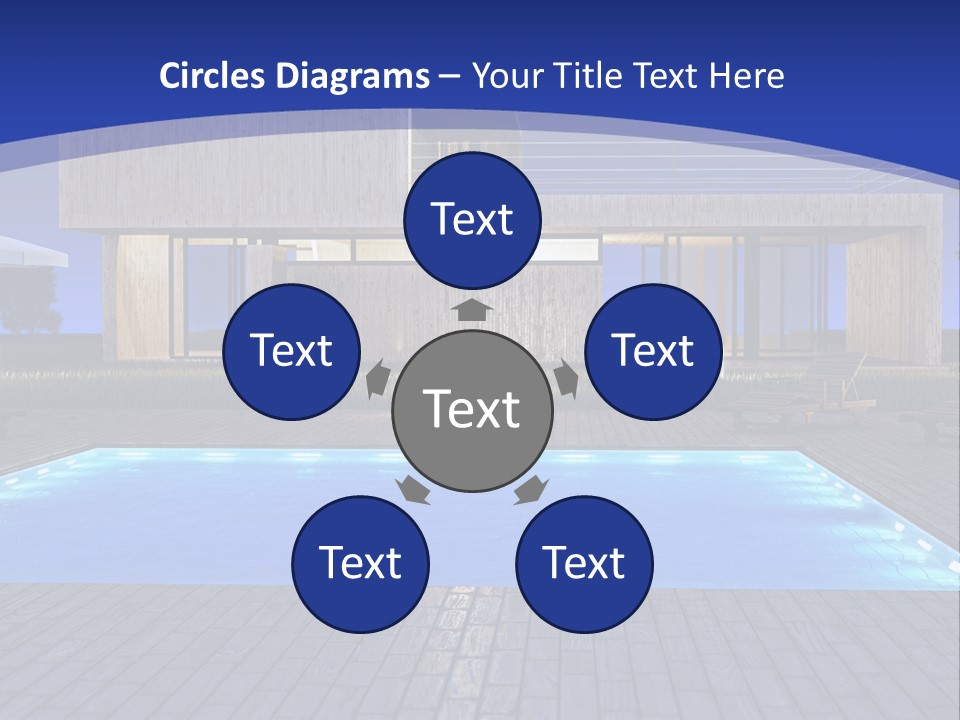 Architectonic Garden Architecture PowerPoint Template