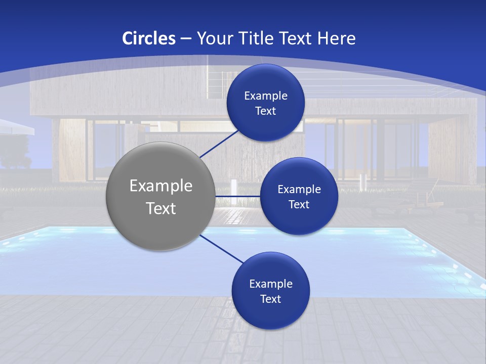 Architectonic Garden Architecture PowerPoint Template