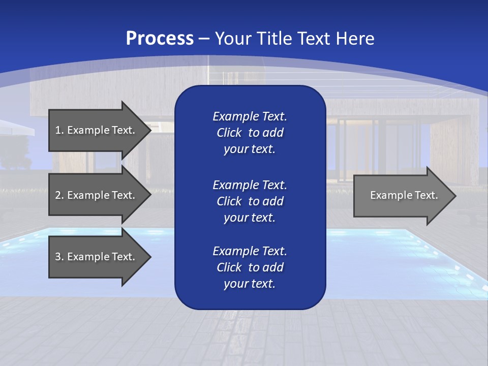 Architectonic Garden Architecture PowerPoint Template