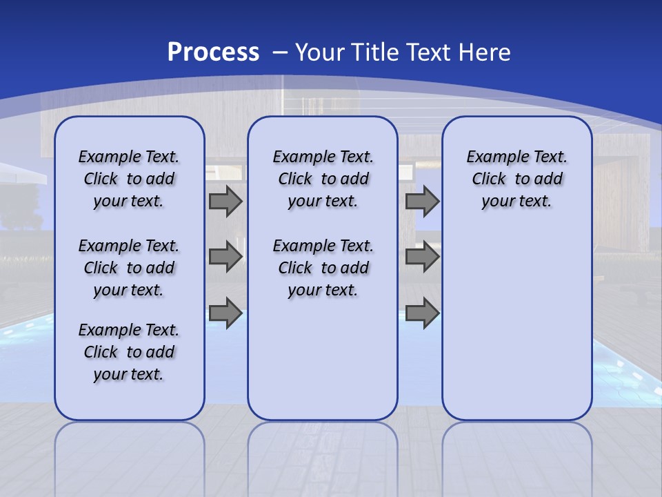 Architectonic Garden Architecture PowerPoint Template