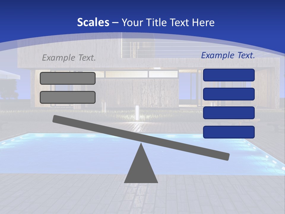 Architectonic Garden Architecture PowerPoint Template