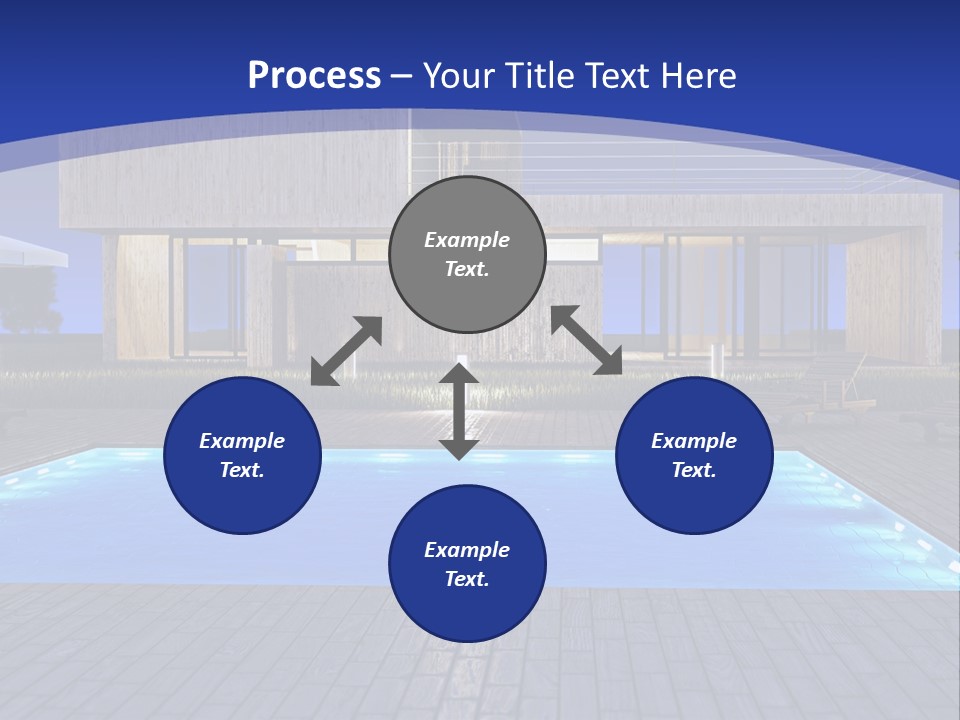 Architectonic Garden Architecture PowerPoint Template