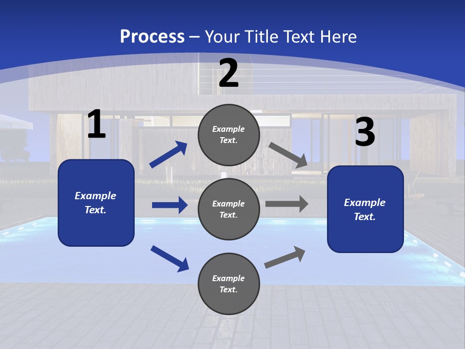 Architectonic Garden Architecture PowerPoint Template