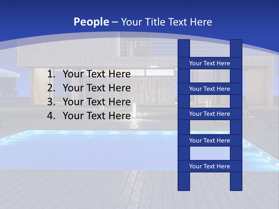Architectonic Garden Architecture PowerPoint Template