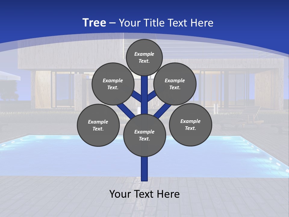 Architectonic Garden Architecture PowerPoint Template