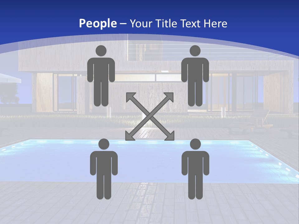 Architectonic Garden Architecture PowerPoint Template