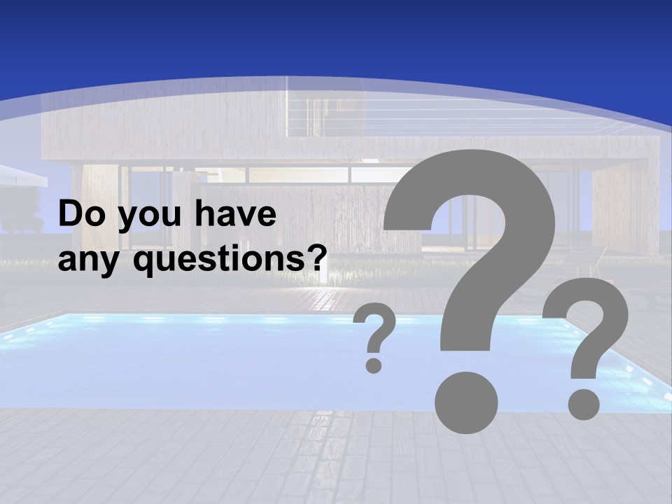 Architectonic Garden Architecture PowerPoint Template