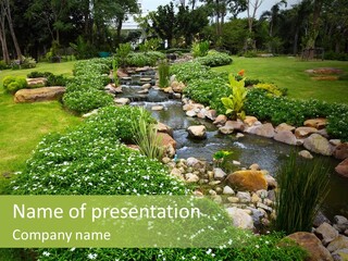 View Fresh Park PowerPoint Template