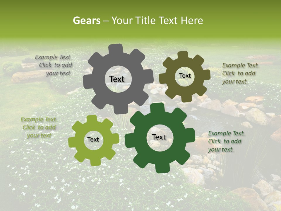 View Fresh Park PowerPoint Template