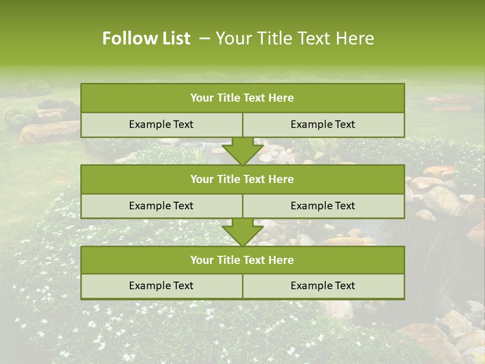 View Fresh Park PowerPoint Template