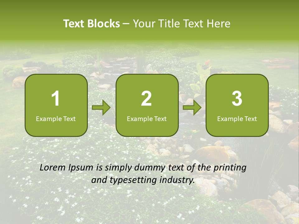 View Fresh Park PowerPoint Template