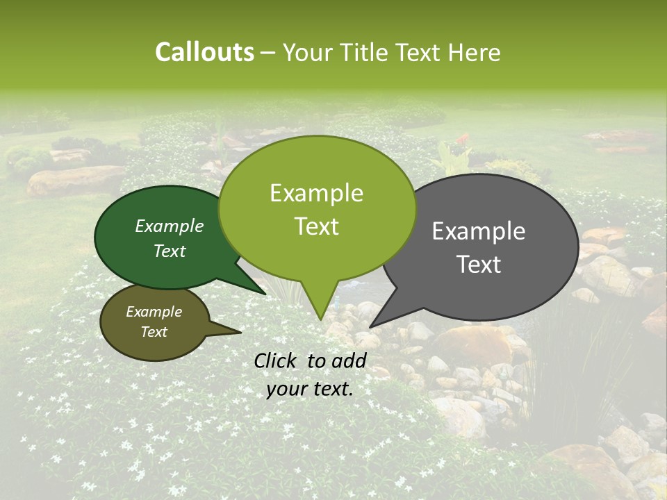 View Fresh Park PowerPoint Template