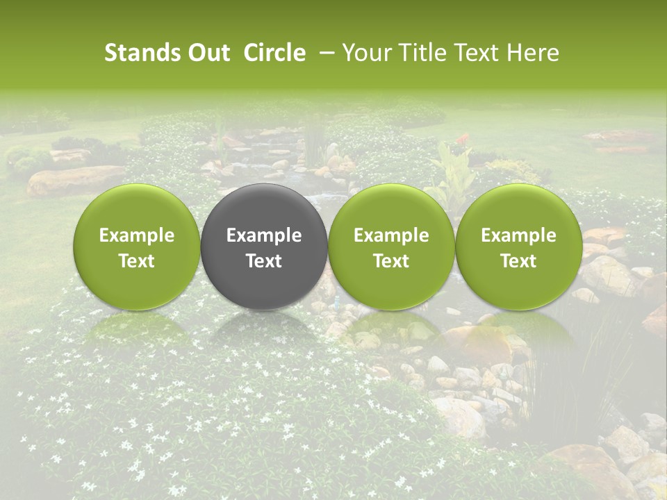 View Fresh Park PowerPoint Template