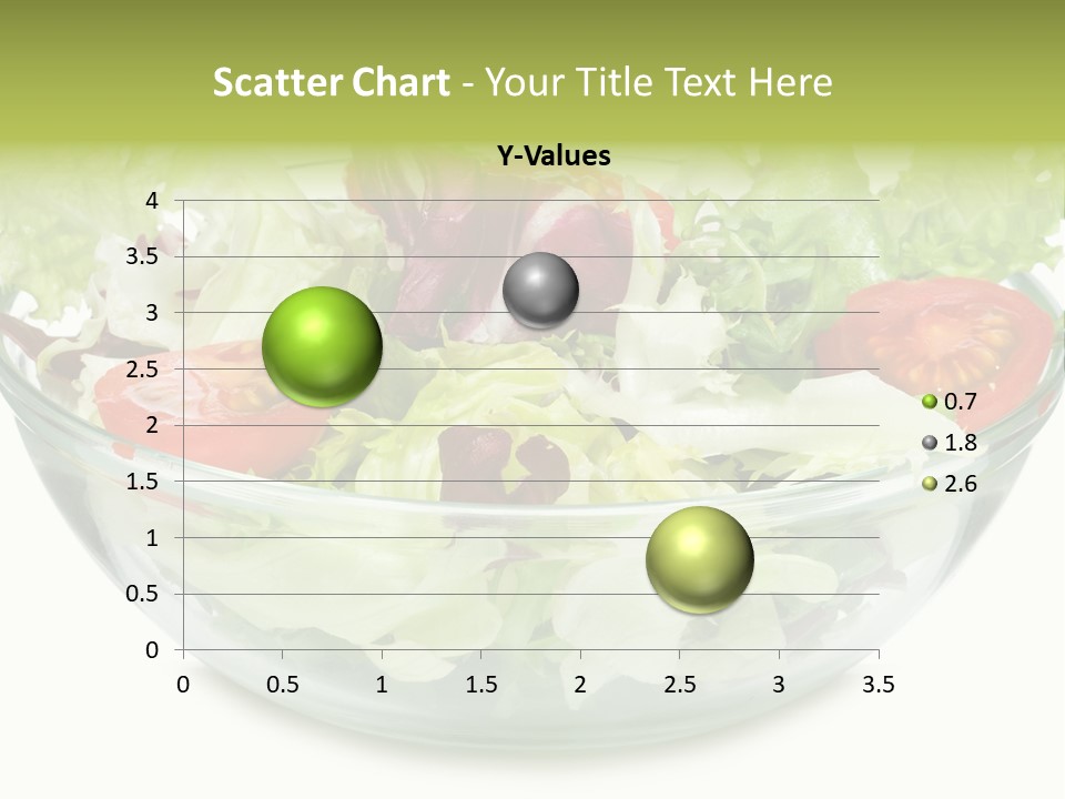 Tasty Fresh Plate PowerPoint Template