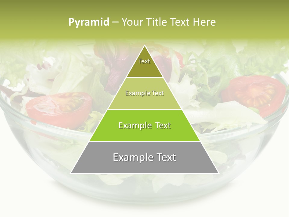 Tasty Fresh Plate PowerPoint Template