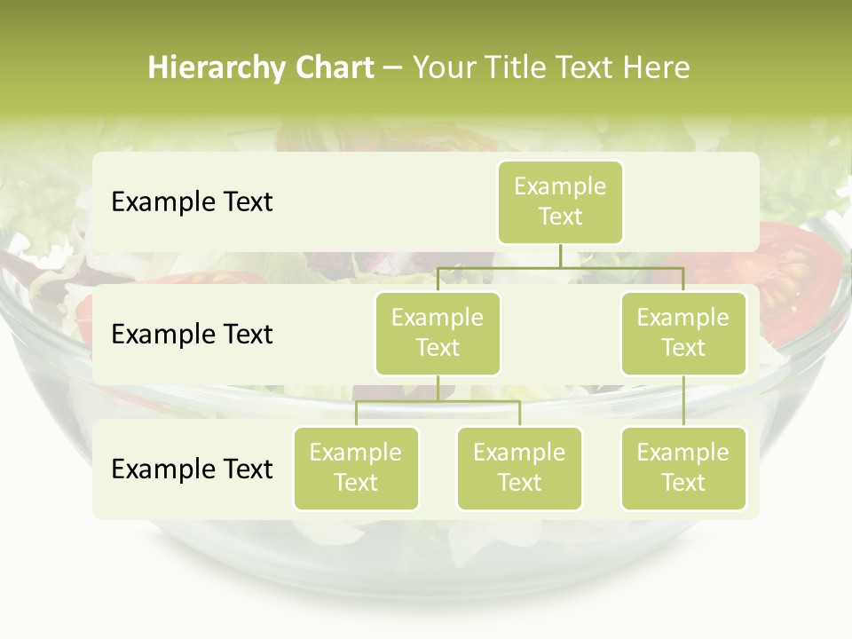 Tasty Fresh Plate PowerPoint Template
