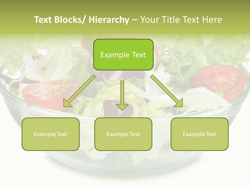 Tasty Fresh Plate PowerPoint Template