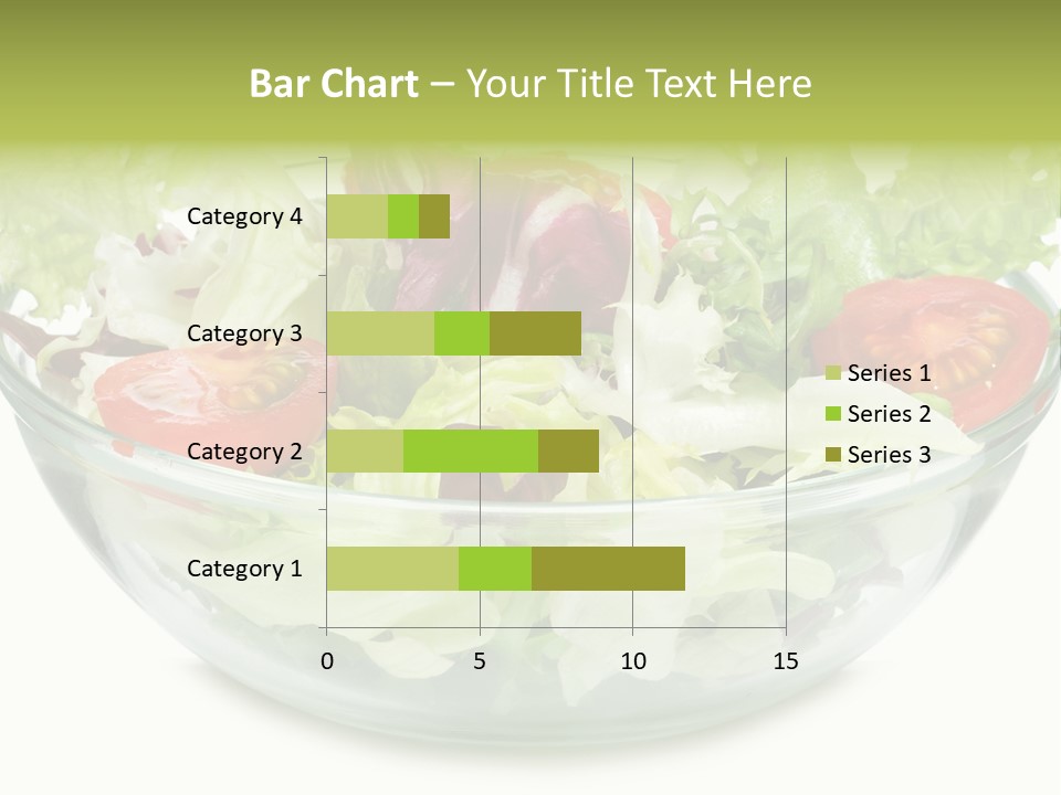 Tasty Fresh Plate PowerPoint Template