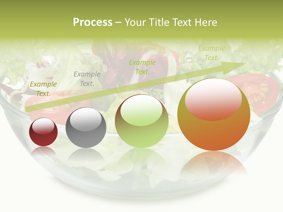 Tasty Fresh Plate PowerPoint Template