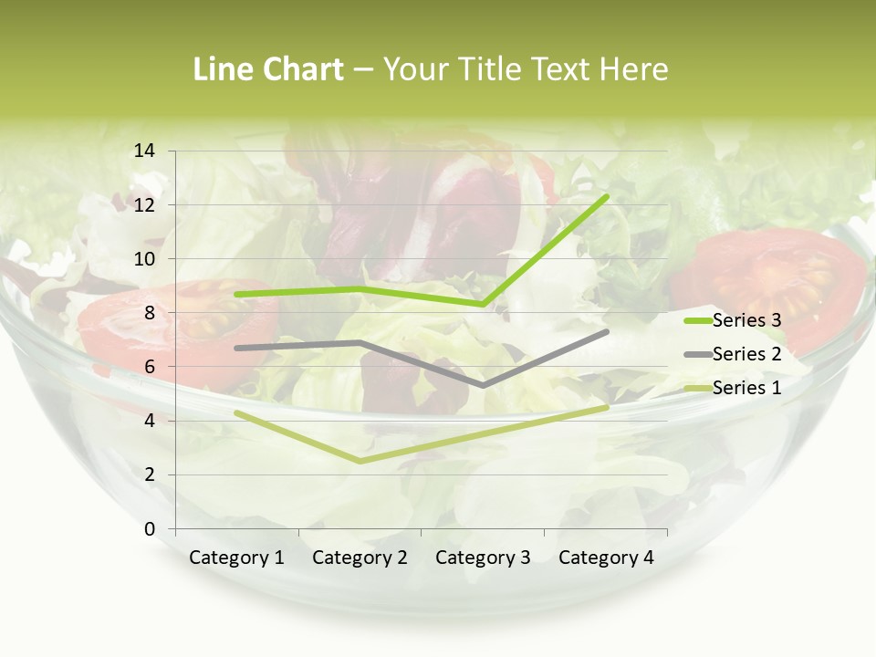Tasty Fresh Plate PowerPoint Template