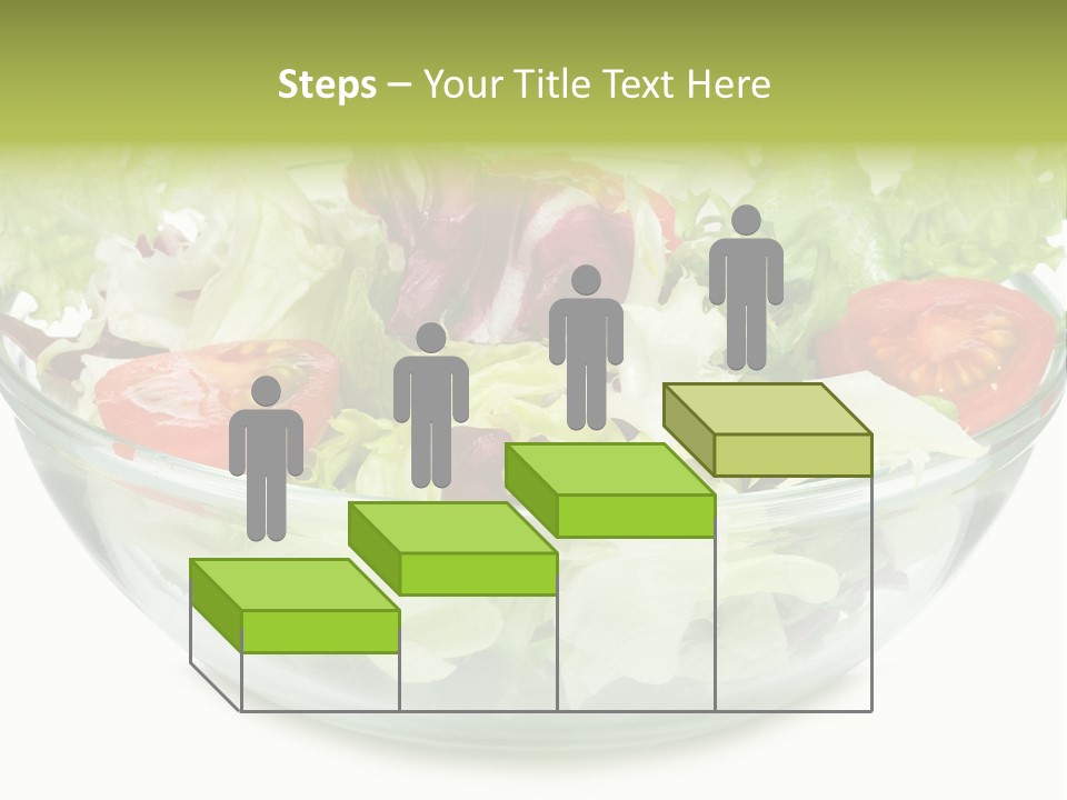 Tasty Fresh Plate PowerPoint Template