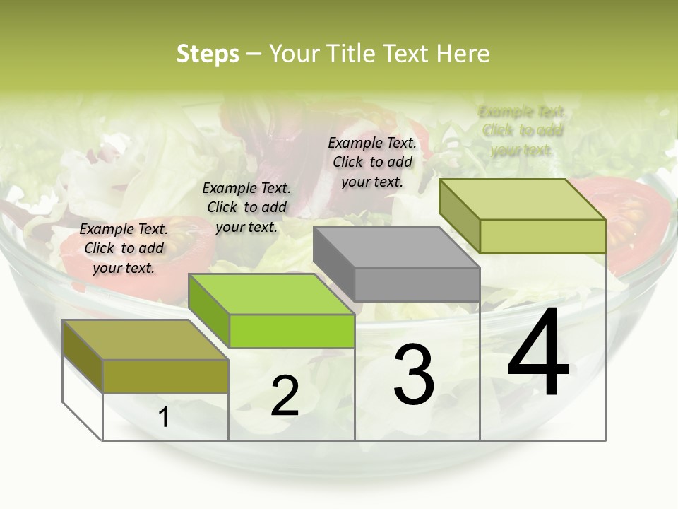 Tasty Fresh Plate PowerPoint Template