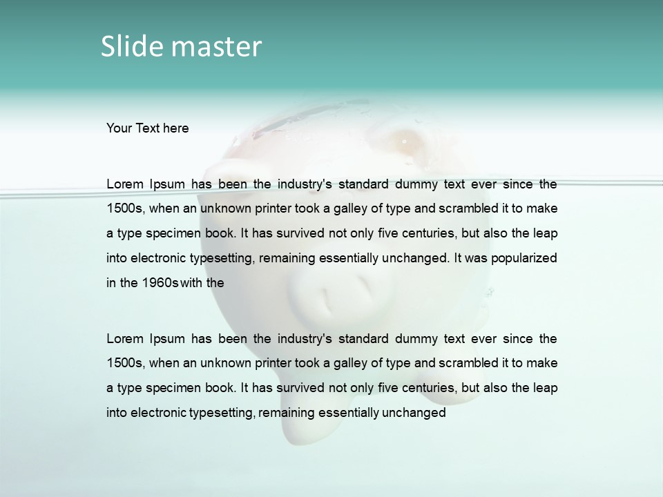 Consumer Paying Monetary PowerPoint Template