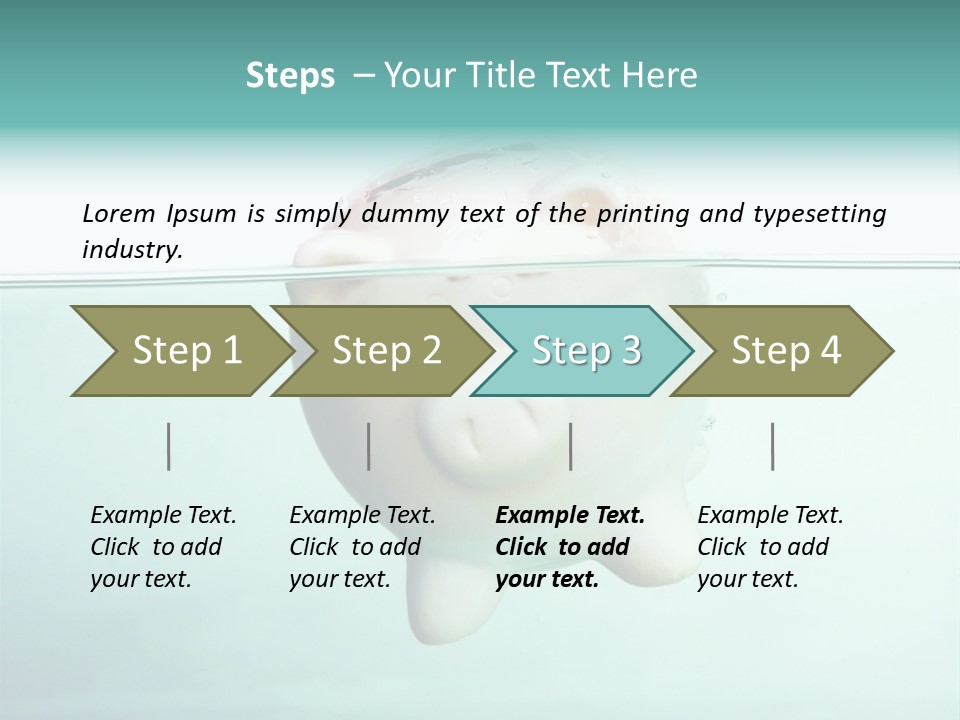 Consumer Paying Monetary PowerPoint Template