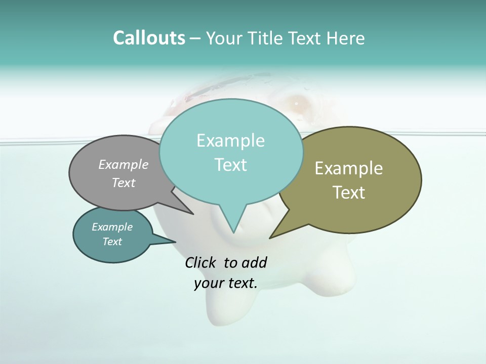 Consumer Paying Monetary PowerPoint Template