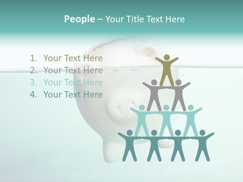 Consumer Paying Monetary PowerPoint Template