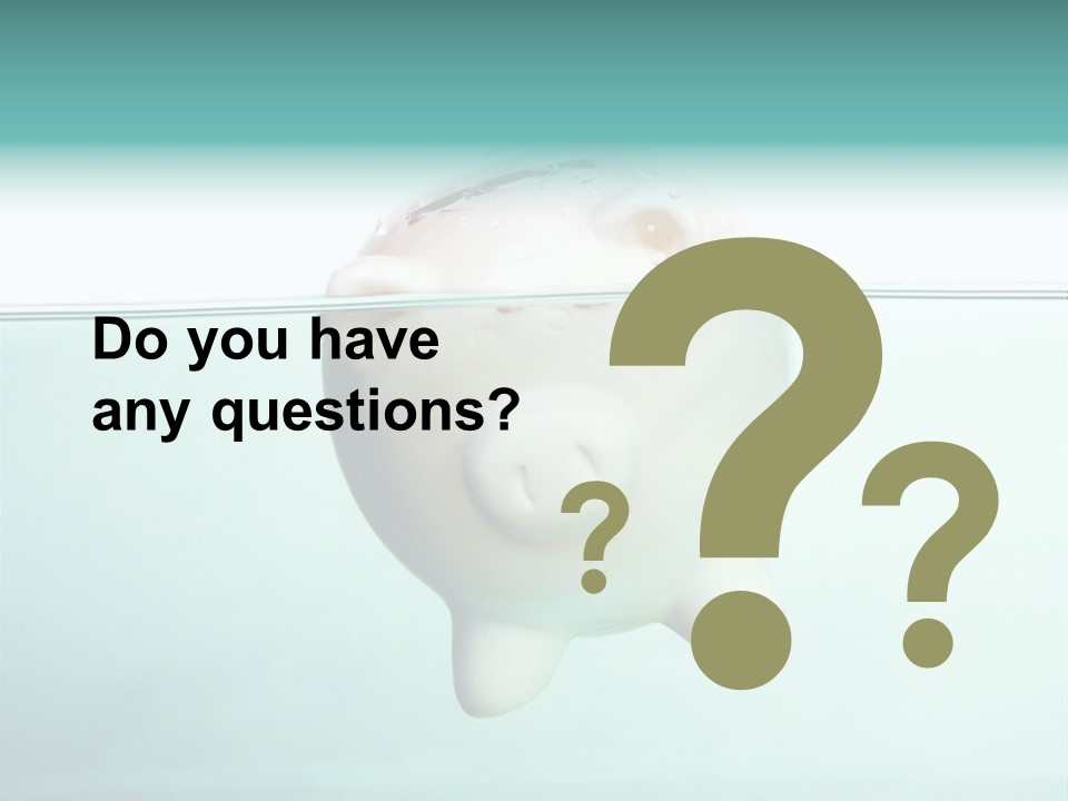 Consumer Paying Monetary PowerPoint Template