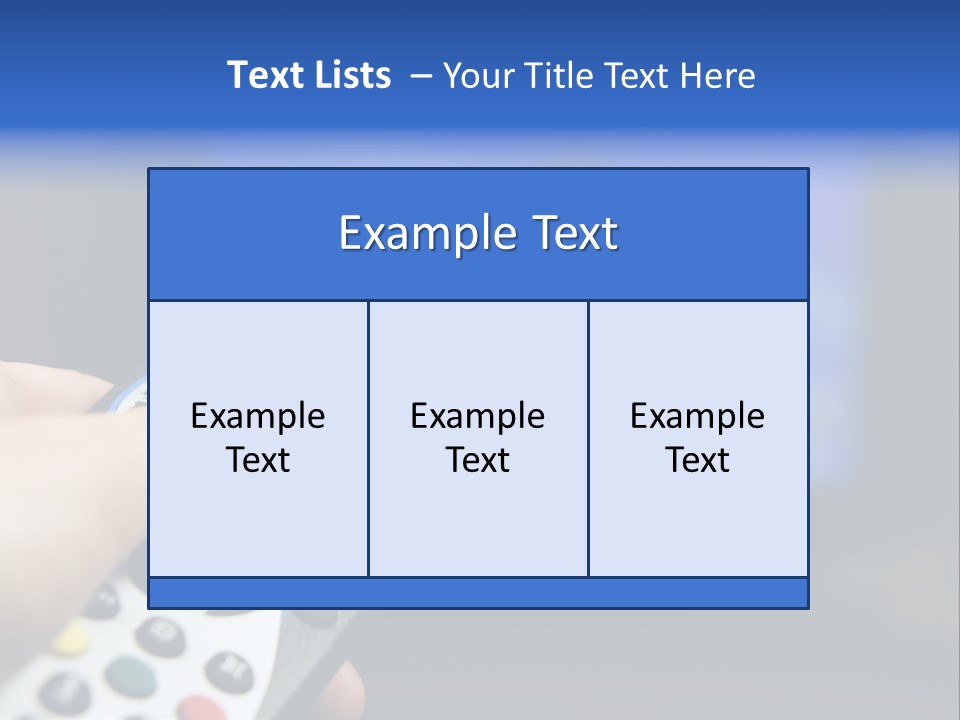 Technology Watching Push PowerPoint Template