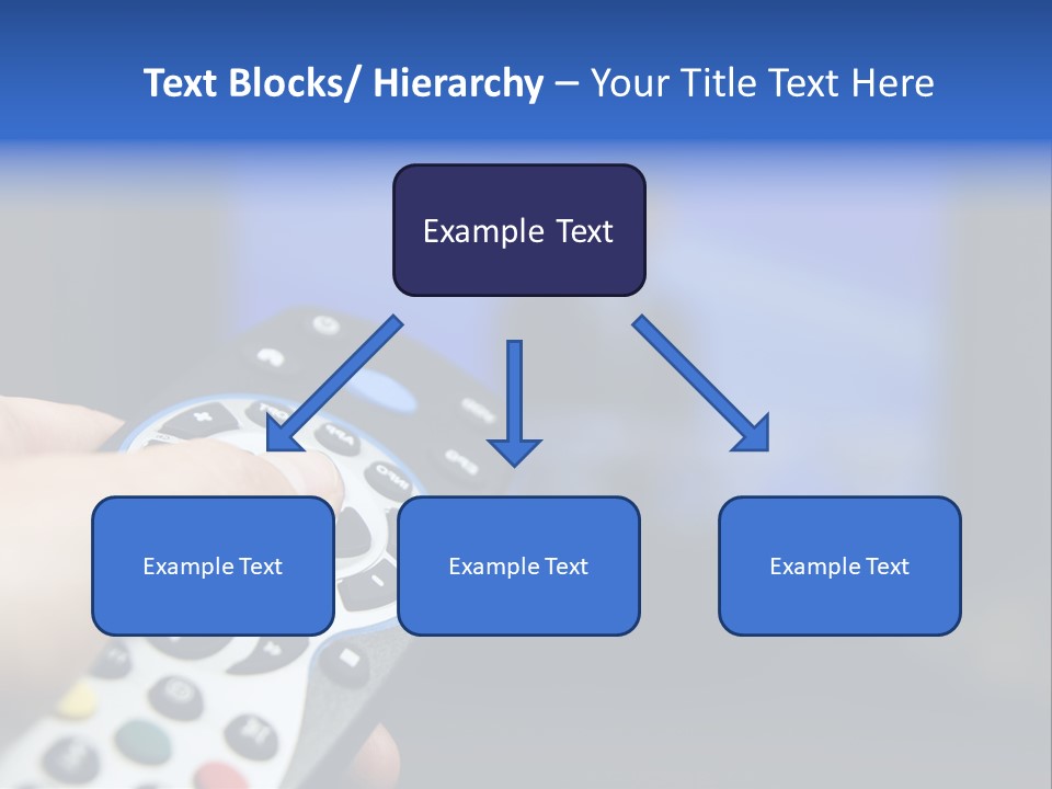 Technology Watching Push PowerPoint Template