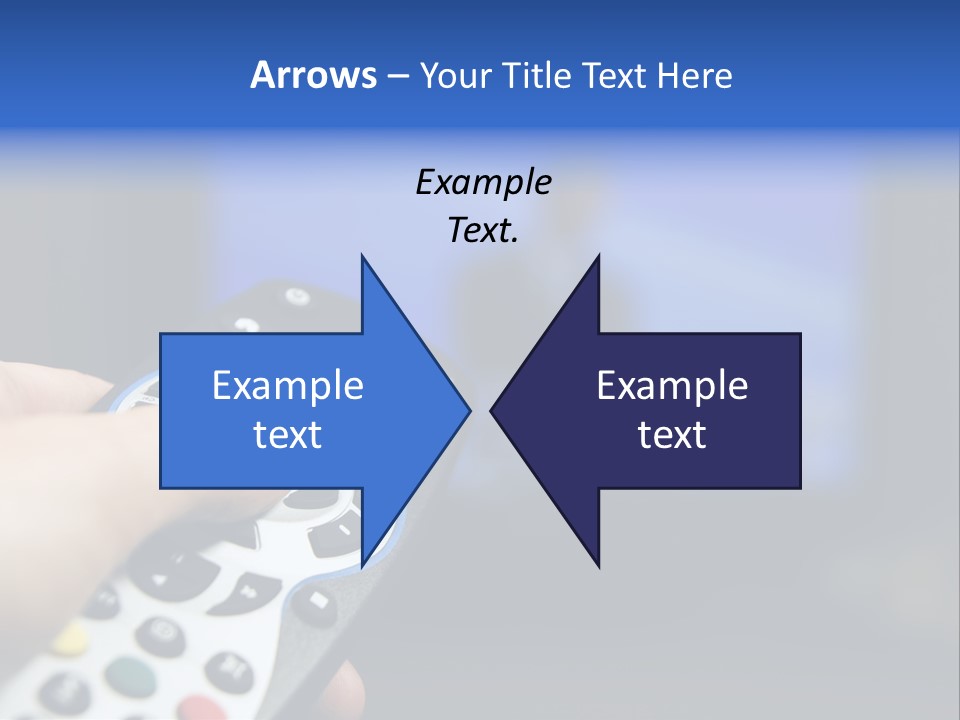 Technology Watching Push PowerPoint Template
