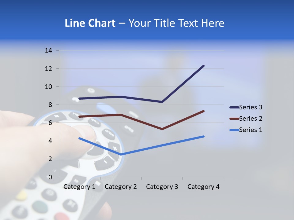 Technology Watching Push PowerPoint Template
