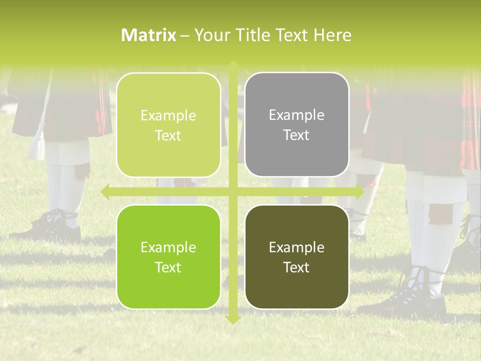 Skirt Garment Fashion PowerPoint Template