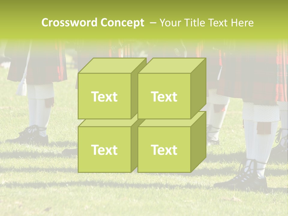 Skirt Garment Fashion PowerPoint Template