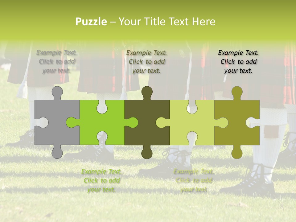 Skirt Garment Fashion PowerPoint Template