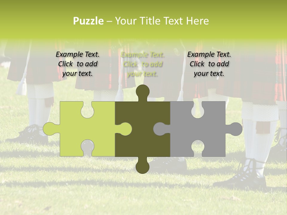 Skirt Garment Fashion PowerPoint Template